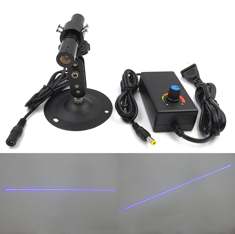 0.2mm Linewidth Powell Uniform Line 450nm 500mW Blue Laser Diode Module 16x90mm